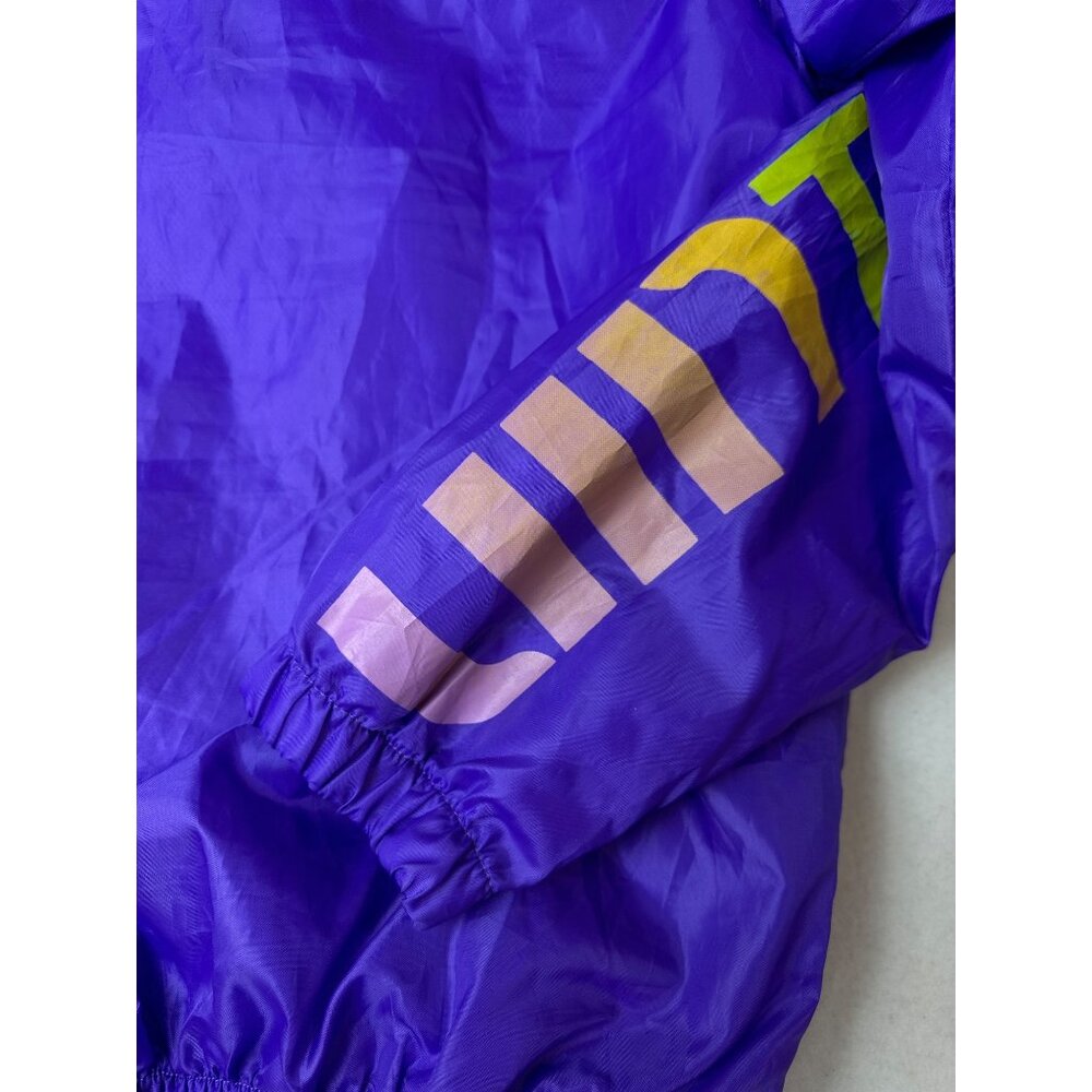 Authentic Throwback Collection Purple Windbreaker… - image 5